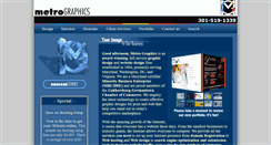 Desktop Screenshot of metrographics.com